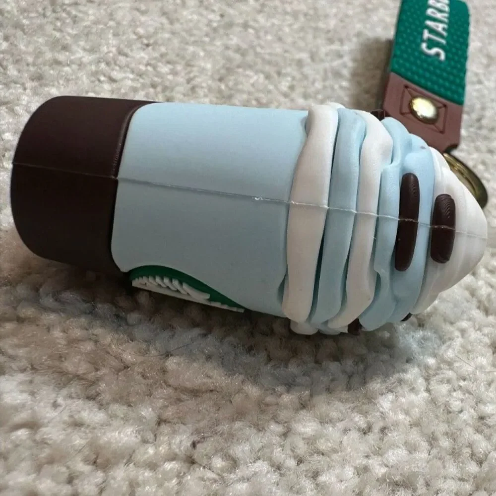 NWOT Starbucks Bearista Frappe Keychain - Picture 7 of 9